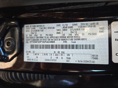 Used 2019 Ford F150 XLT w/ Equipment Group 302A Luxury image 39