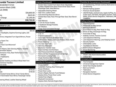 Certified 2022 Hyundai Tucson Limited image 26