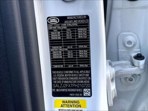 Used 2023 Land Rover Range Rover Evoque S image 32