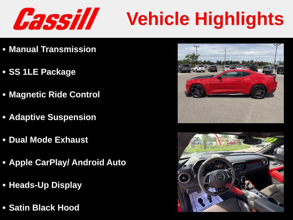 Used 2021 Chevrolet Camaro SS RWD image 6