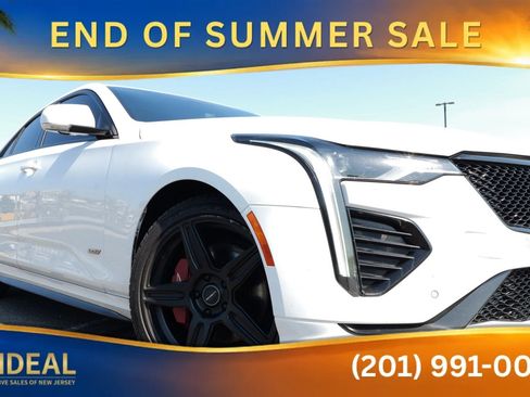 Used 2021 Cadillac CT4 V w/ Technology Package AWD/4WD image 2