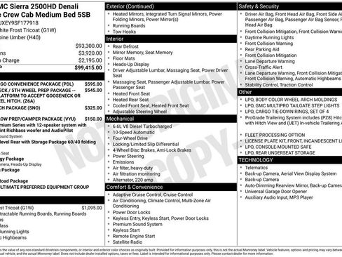 Used 2025 GMC Sierra 2500 Denali Ultimate image 46