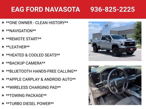 Used 2024 Chevrolet Silverado 2500 ZR2 w/ Technology Package AWD/4WD image 4