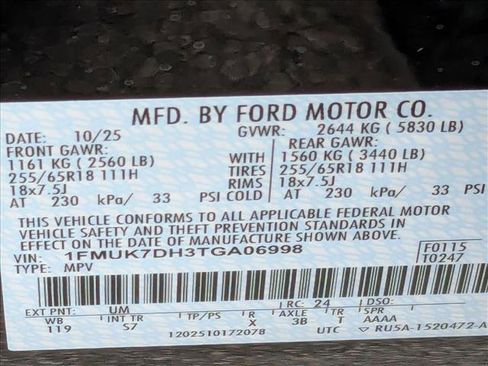 New 2026 Ford Explorer Active w/ Active Comfort Package image 16