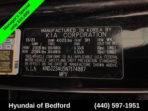 Used 2022 Kia Soul LX FWD image 12