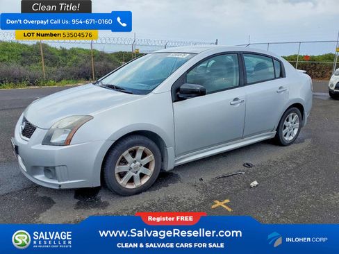 Used 2012 Nissan Sentra 2.0 SR w/ Convenience Pkg FWD image 1