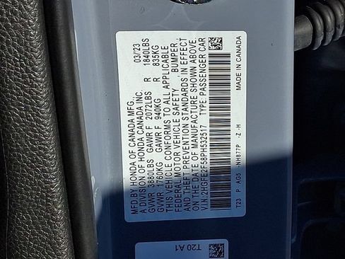 Used 2023 Honda Civic Sport image 27