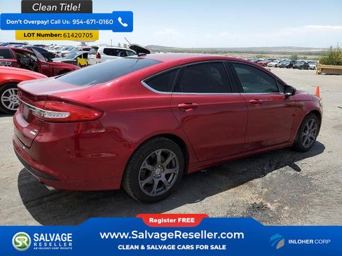 Used 2017 Ford Fusion SE w/ Fusion SE Technology Package FWD image 4