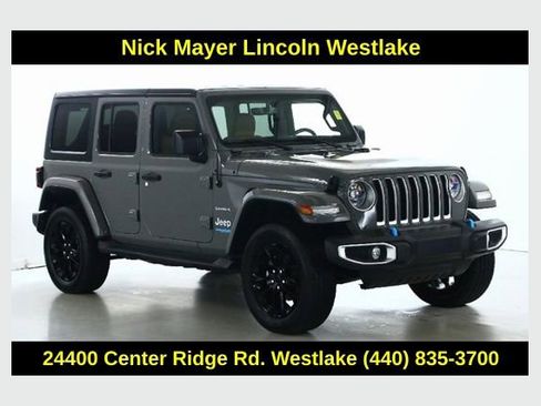 Used 2022 Jeep Wrangler Unlimited Sahara w/ Cold Weather Group image 1