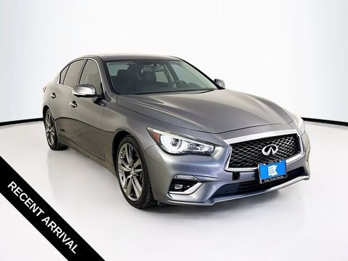 Used 2019 INFINITI Q50 Luxe w/ Essential Package (3.0T Luxe) RWD image 1