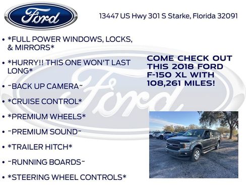 Used 2018 Ford F150 XL w/ Equipment Group 101A Mid image 10