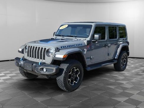 Used 2021 Jeep Wrangler Unlimited Rubicon 4xe w/ Cold Weather Group AWD/4WD image 2