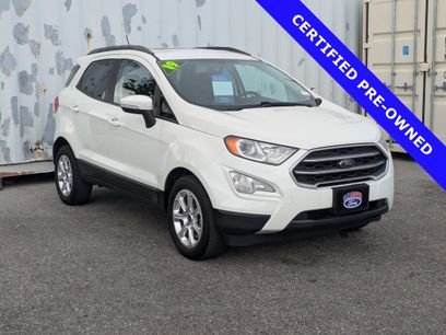 Certified 2019 Ford EcoSport SE