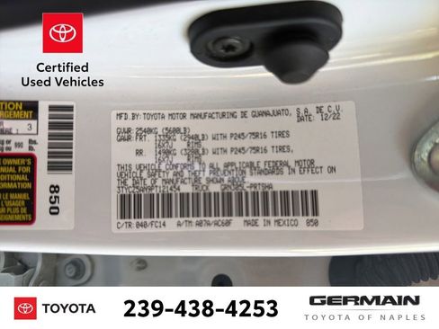 Used 2023 Toyota Tacoma SR5 w/ Technology Package AWD/4WD image 20