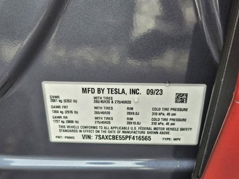 Used 2023 Tesla Model X AWD/4WD image 35