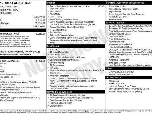 Used 2024 GMC Yukon XL SLT w/ SLT Luxury Package AWD/4WD image 4