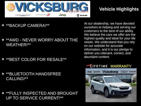 Used 2022 Subaru Outback Premium AWD/4WD image 7