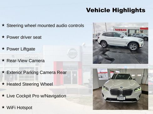 Used 2023 BMW X3 xDrive30i w/ Premium Package AWD/4WD image 9