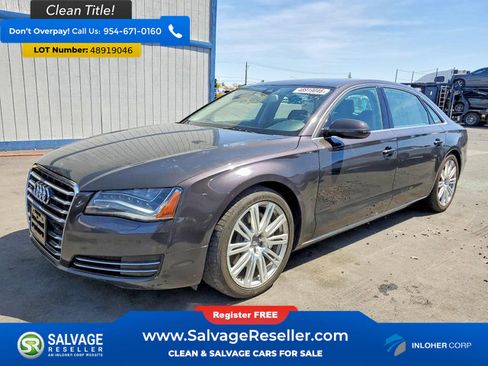 Used 2014 Audi A8 L TDI w/ Premium Package AWD/4WD image 1