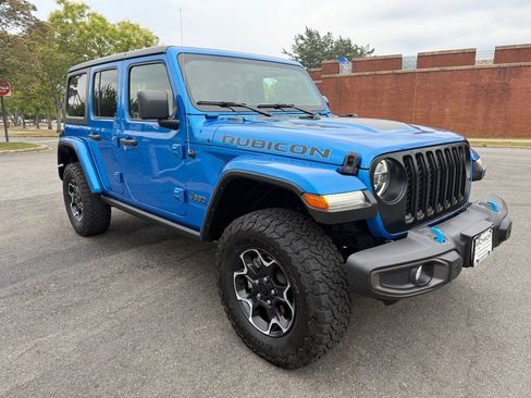 Used 2022 Jeep Wrangler Unlimited Rubicon 4xe w/ Cold Weather Group image 2