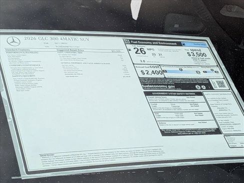 New 2026 Mercedes-Benz GLC 300 4MATIC image 18