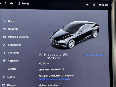 Used 2015 Tesla Model S 70D image 29