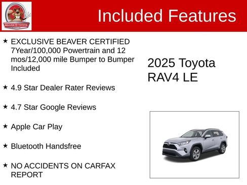 Used 2025 Toyota RAV4 LE FWD image 4