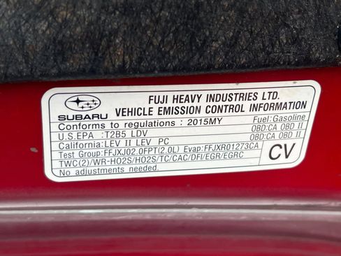 Used 2015 Subaru WRX Limited image 26