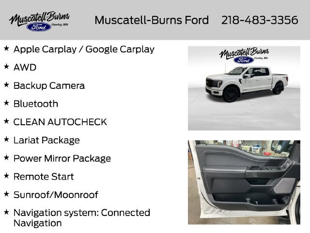 Used 2025 Ford F150 Lariat AWD/4WD image 7