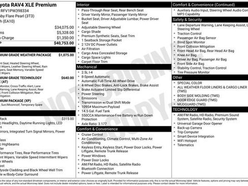 Used 2023 Toyota RAV4 XLE Premium AWD/4WD image 16