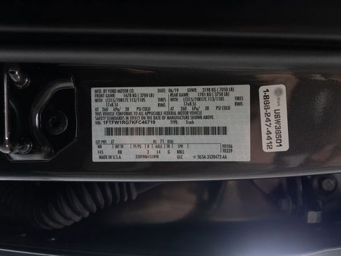 Used 2019 Ford F150 Raptor w/ Equipment Group 802A Luxury AWD/4WD image 39