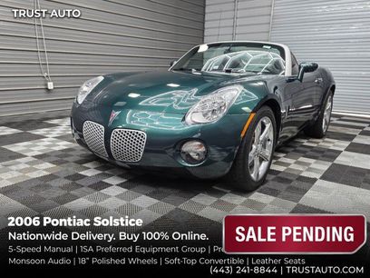 Used 2006 Pontiac Solstice Convertible w/ Premium Package