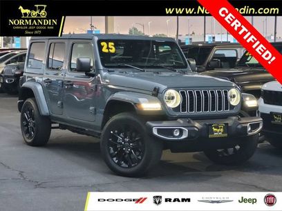 Certified 2025 Jeep Wrangler Unlimited Sahara w/ Safety Group
