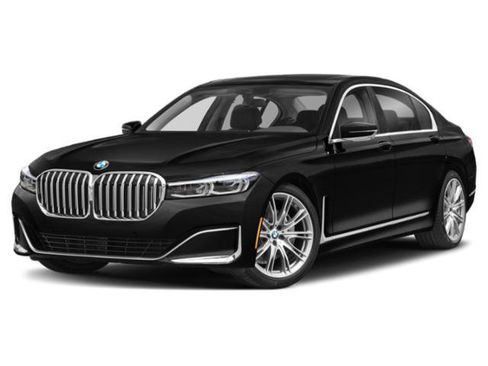 Used 2021 BMW 740i w/ Premium Package RWD image 1
