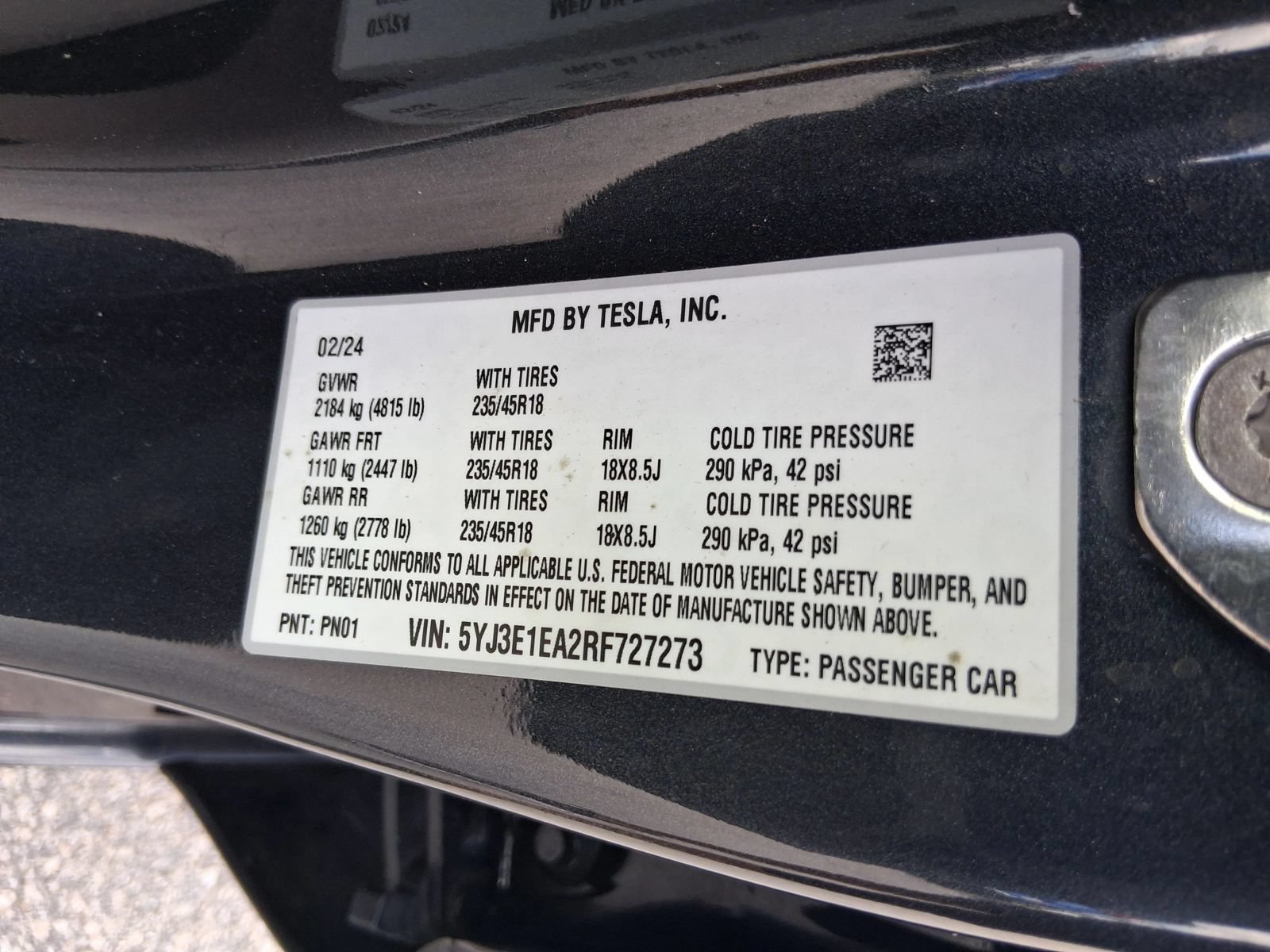 Used 2024 Tesla Model 3 Long Range RWD image 9