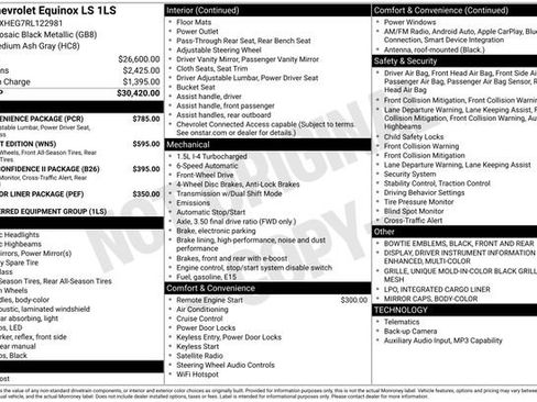Used 2024 Chevrolet Equinox LS w/ LS Convenience Package image 11
