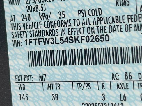 New 2025 Ford F150 XLT w/ Equipment Group 303A High image 43