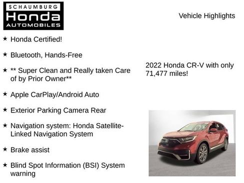 Used 2022 Honda CR-V Touring image 7