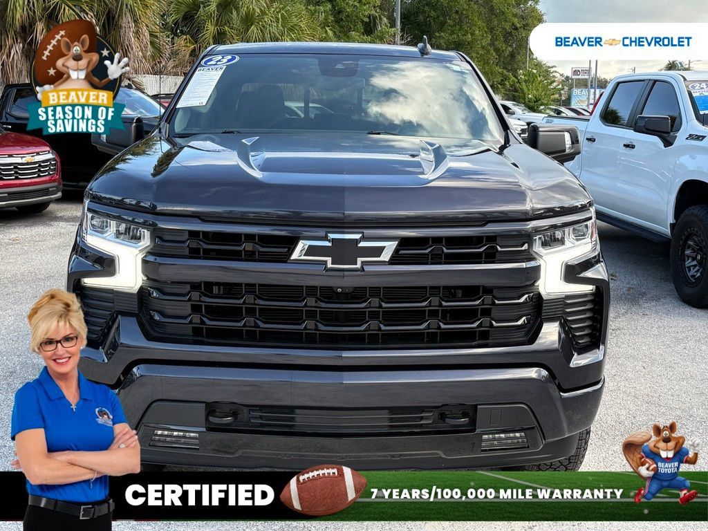 Used 2023 Chevrolet Silverado 1500 RST w/ RST All Star Premium Package AWD/4WD image 3