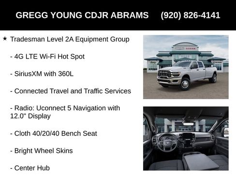 New 2026 RAM 3500 Tradesman image 32