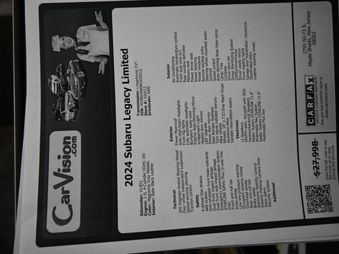 Used 2024 Subaru Legacy Limited image 9