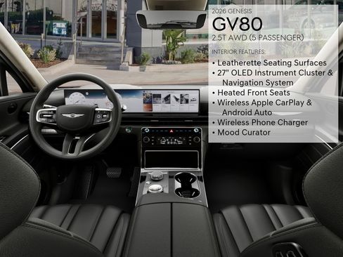 New 2026 Genesis GV80 2.5T image 21