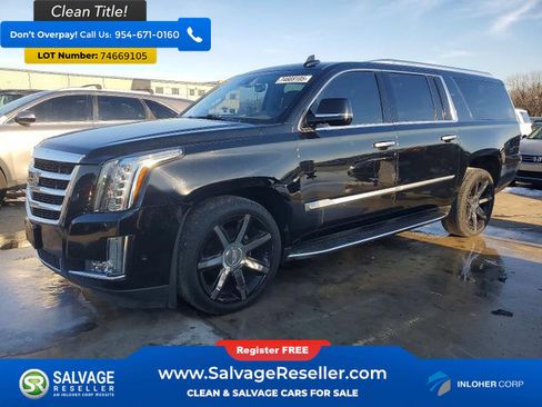 Used 2019 Cadillac Escalade ESV Luxury image 1