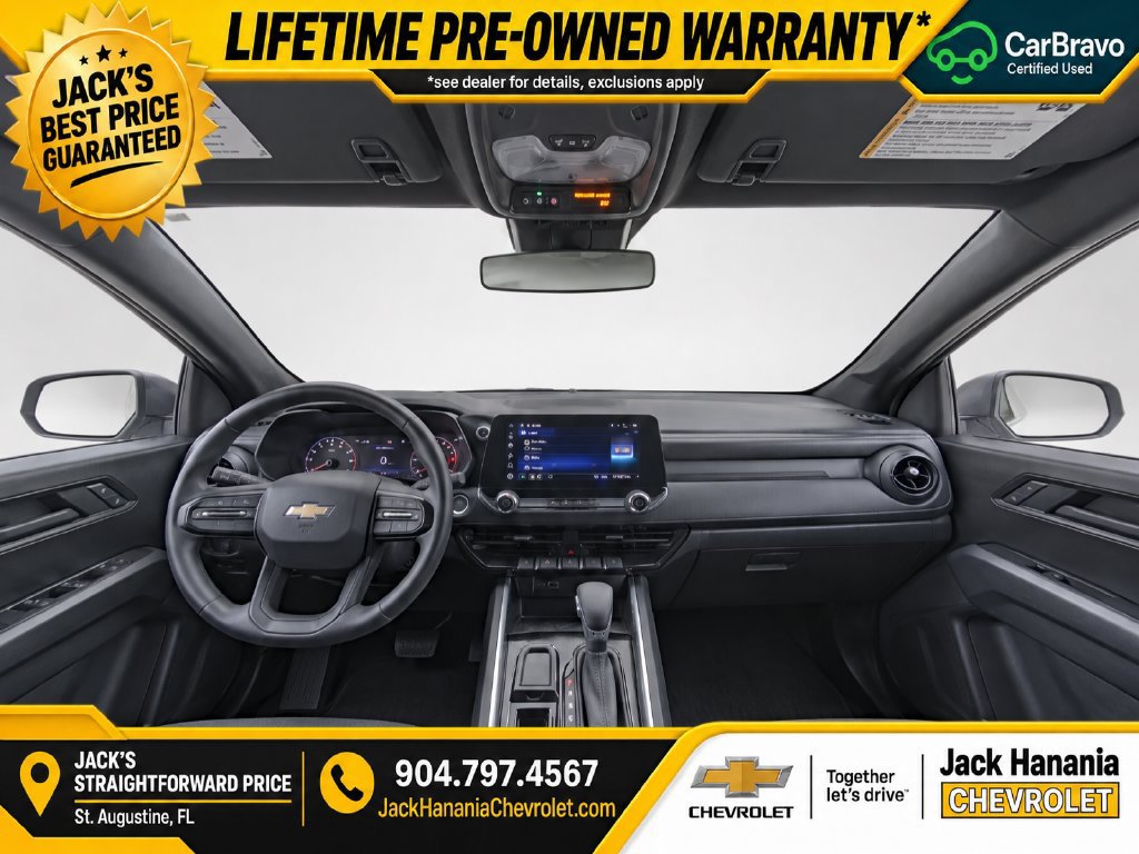 Used 2025 Chevrolet Colorado W/T w/ WT Custom Package RWD image 9