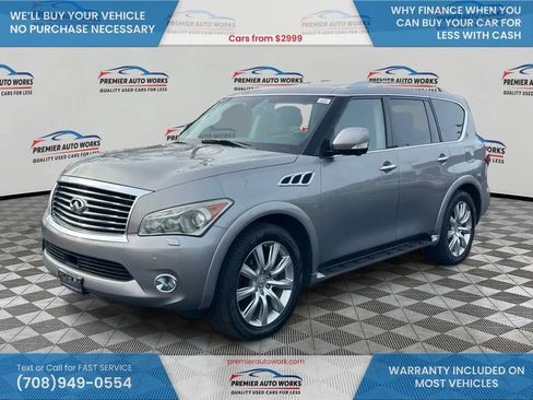 Used 2013 INFINITI QX56 4WD w/ Deluxe Touring Pkg image 1