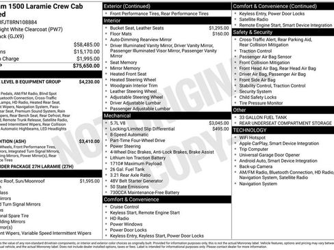 Used 2024 RAM 1500 Laramie AWD/4WD image 2