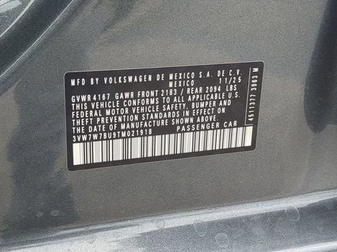 New 2026 Volkswagen Jetta SE FWD image 33