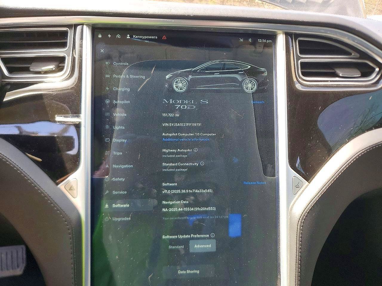 Used 2015 Tesla Model S AWD image 8