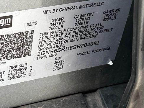 Used 2025 Chevrolet Tahoe Premier image 33