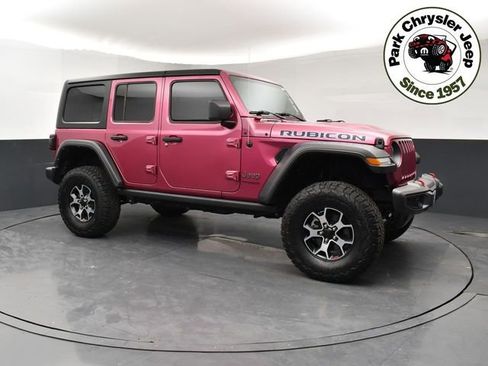 Used 2022 Jeep Wrangler Unlimited Rubicon w/ LED Lighting Group AWD/4WD image 1